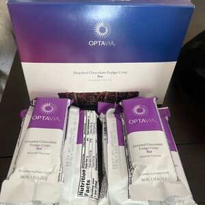 Optavia Drizzled Chocolate Fudge Crisp Bars